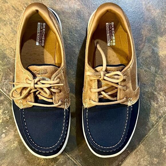 Skechers Air Cooled Goga Mat On The Go Flex Comfort Boat Shoes 6.5 - Picture 5 of 16